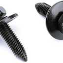 OAUTOO 15PCS M8-1.25 x 30mm Metric Hex Head Sems Bolts for GM 11501188
