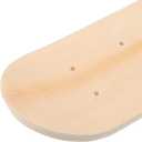 3 x Blank Skateboard Deck 16.92In DIY Kids Painting Toy Unfinished Maple Wood Replacement Deck with Pre-Drilled Holes for Skateboard Assembly