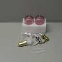 Soap Dispenser - 2 Pack 14 Oz Kitchen Soap Dispenser with Pump, Bathroom Transparent Soap Dispenser Bottle for Hand Soap, Dish Soap or Lotion (Pink) (One Size)