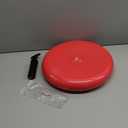 ProsourceFit Core Balance Disc Trainer, 14 Diameter with Pump for Improving Posture, Fitness, Stability (Red)