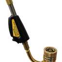 QWORK Torch Tips, Swirl, Compatible with MAP-Pro/LP Gas, Self Lighting, Gas Self Ignition Torch Regulator Brazing Soldering Welding Plumbing Gun