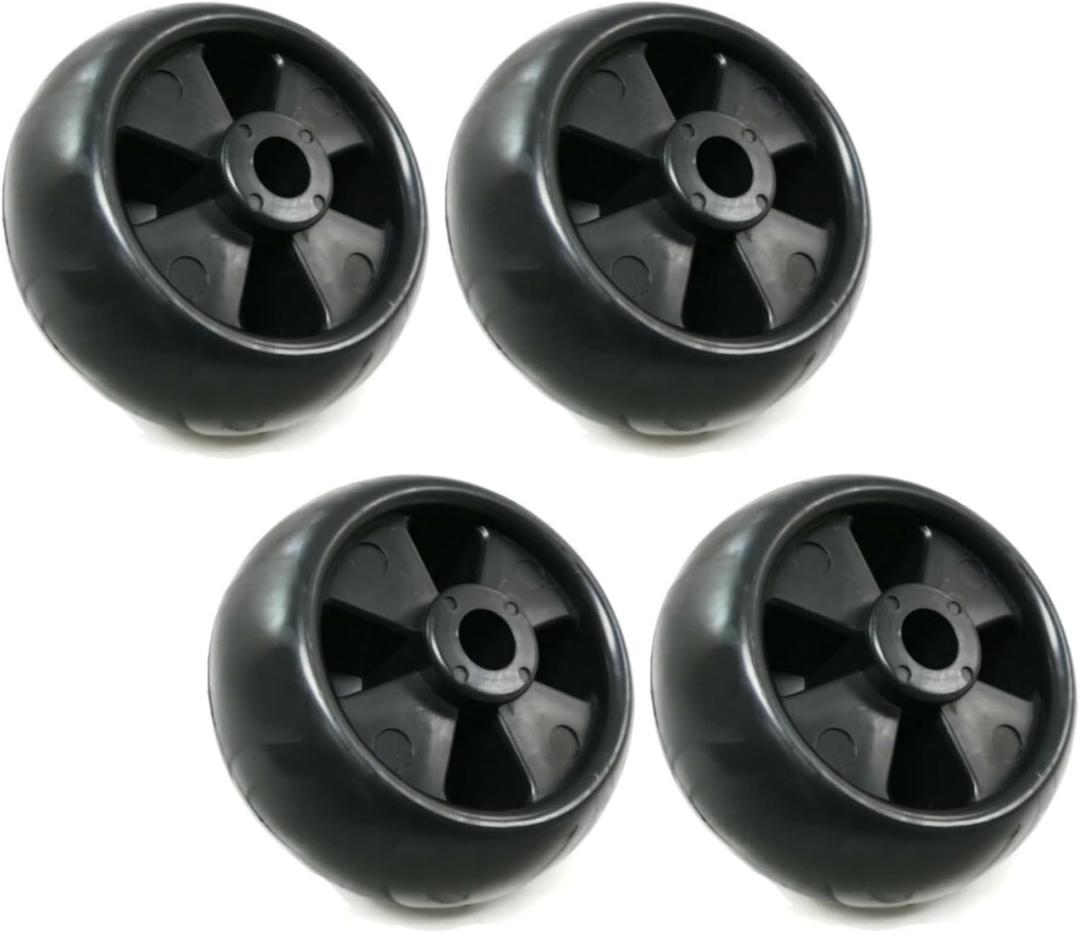 The ROP Shop Pack of 4 - Deck Wheels for John Deere X330, X340, X350, X354, X360, X370, X380