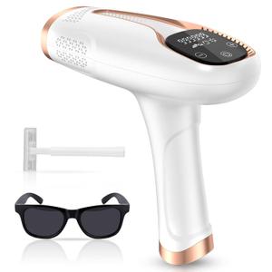 Hair Removal Device Laser Hair Removal for Women and Men IPL Hair Removal At-Home 999,999 Flashes Painless Hair Remover on Armpits Back Legs Arms Face Bikini Line