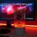 9.1" Alien Xenomorph Lamp, Alien Bucket with Rotating Base, Water-Fillable Tank with Remote Control, Multi-Color Mood Light, Sci-Fi Movie Prop Collectible for Alien Fans