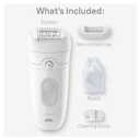 Braun Epilator Silk-pil 5, Hair Removal Device, Women Shaver & Trimmer, Wet and Dry, Includes Skin Contact Cap, SE5-011, Grey