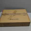 BOLUO Stackable Storage Drawers Closet Organizers and Storage Fabric Black 2 Drawer Dresser for Bedroom Modern (M(11.2"D x 15.2"W x 16.1"H))