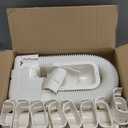 LyPrem 13.5Ft Mini Split Line Set Cover 4" PVC Line Cover Kit for Mini Split and Central Air Conditioner & Heat Pump