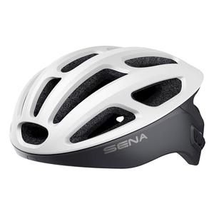 Sena R1 Smart Cycling Helmet (Matte White, Medium)