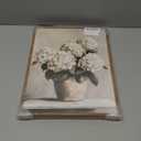 InSimSea Framed Canvas Wall Art Vintage Decor, Hydrangea Floral Pictures Bathroom Wall Decor Aesthetic, Living Room Bedroom Flower Home Retro Decorations, 12x16inch