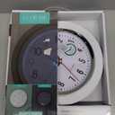 La Crosse Technology 404-4525 10 Inch Night Vision Quartz Wall Clock, White