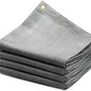 90% Sun Shade Cloth for Garden, 10X30 Ft Breathable Sunshade Fabric Cover, UV Blocking & Privacy Protection Screen for Patio, Deck, Porch, Carport,10X30 FT