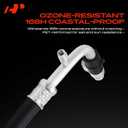 A-Premium A/C Suction Hose Assembly Compatible with Nissan Frontier, Xterra, 2000 2001 2002 2003 2004, 2.4L, Compressor to Evap