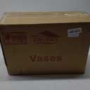 16Pcs Glass Cylinder Bud Vases for Centerpieces,7.7 In Tall Clear Flower Vases in Bulk,Glass Small Vases Floating Candle Holder for Party,Home Decor,Wedding Decoration,Birthday,Anniversary,Baby Shower