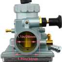 YFS200 Carburetor and Fuel Gas Tank Switch Valve Replacement for Yamaha Blaster 200 YFS200 YFS 200 Carb 1988-2006, Also Fit YFS200SE Special Edition 2006