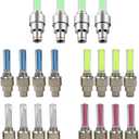 BlueSunshine 20 PCS of Led Flash Tyre Wheel Valve Cap Light for Car Bike Bicycle Motorbicycle Wheel Light Tire (4 Red, 4 Yellow, 4 Blue, 4 Green, 4 Colorful)