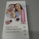 Electric Foot Callus Remover,Foot Scrubber & Callus Remover for Feet Foot Spa Pedicure Tool with 60 Grinding Discs Professional Electric Foot File Ideal (Light Pink)