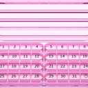 Zoksi Monthly Pill Organizer 1 Times a Day, 30 Day Pill Box Organizer,One Month Pill Case for Travel, 31 Day Daily Medcine Container for Vitamins, Supplement & Medication(Purple)