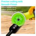 2 x 5 pcs Glass Cutting Disc for Angle Grinder, 4" X 7/8Ceramic Tile Cutter Blade, Ultra-Thin Diamond Glass Cutters Tools for Grinding Ceramic,Crystal,Wine Bottle,Tile,Jade