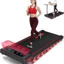 Walking Pad with 10% Incline Treadmills for Home, 4 in 1 6.2MPH Walking Pad Under Desk Treadmill with Full Screen LED Display, 2.75HP Brushless Drive, 12 HIIT Programs, 350 LBS Weight Capacity