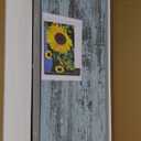 Axeman 36 Inch Floating Shelves for Wall, 2 Pack Shelves for Bedroom, Bathroom, Kitchen, Hanging Wall Mounted Rustic Wood Shelf with Invisible Brackets for Books Decor, Rustic Blue, 35.4" X 10" X 1.5"