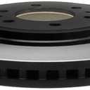 ACDelco Gold 18A2461 Black Hat Front Disc Brake Rotor