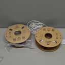 Creality High Speed PLA Filament 1.75mm Bundle 2Kg, 3D Printer Filament for 300mm/s Printing, Rapid PLA Filament No-Tangling, Dimensional Accuracy +/- 0.02mm for Most FDM 3D Printers (Black & White)