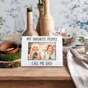 Gigi Gifts Picture Frames 8x10, Gigi Gifts for Grandma Photo Frame, Mothers Day Birthday Gift for Grandma Nana from Grandkids, My Favorite People Call Me Gigi Picture Frame for Tabletop Wall