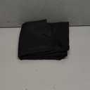 Black Oval Tablecloth, 52 x 70 Inch, Stain and Wrinkle Resistant Machine Washable Polyester Table Cloth, Fabric Table Cover for Dining Buffet Party and Outdoor Table