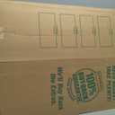 Large Framed Long Narrow Vertical Neutral Abstract Wall Art Set of 2, Beige Brown Modern Canvas Prints Paintings Artwork for Walls, Minimalist Pictures for Entryway Hallway Living Bedroom Wall Decor (8" W x 56" H, Flowing)