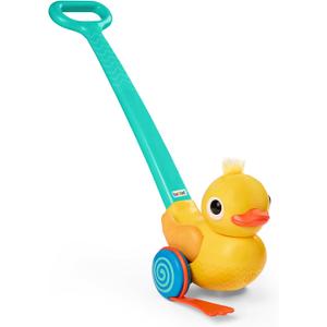 Battat Push Toy, Wacky Waddle Duck Toddler Walker, Quacking Toy, Activity