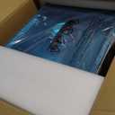 CREWORKS 30L Ultrasonic Cleaner with Heater & Timer, 600W 304 Stainless Steel Sonic Cleaner, 7.9 gal Ultrasonic Parts Cleaner with Knobs, Professional Lab Ultrasonic Cleaner for Auto Tool Machine Part