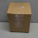 JSPYFITS Glass Hydroponic Flower Vase, Double Balls Colored Glasses Bubble Vases for Flower, 7 Inches Glass Funky Vase for Home/Office/Weddings/Party Table Flower Dcor (Milky Green)