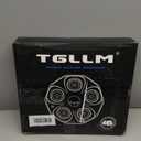 Music Boxing Machine, Interactive Punching Trainer with Boxing Gloves, Large Size Wall Mounted Electronic Boxing Target for Adult Kids, 9 Modes & 9 Speeds (Black)