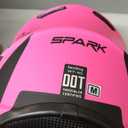 Youth Dirt Bike Helmet DOT Approved,Adult Full Face Motocross Set(X Pink,M)