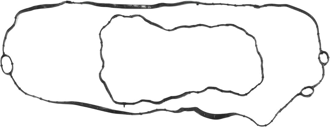 X AUTOHAUX 1 Set Valve Cover Gasket 12636177 for Chevrolet Malibu 2016-2022 for GMC Terrain 2018-2022 Rubber Black