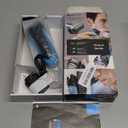 Braun Electric Series 3 Razor with Precision Trimmer, Rechargeable, Wet & Dry Foil Shaver for Men, Blue/Black, 4 Piece