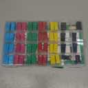 48Pcs Tall Profile Assortment Kit - Car Blade Fuses Tall Profile Box Shaped Fuses (20A, 30A, 40A, 50A, 60A, 80A) for Trucks, Cars and SUV, Boat