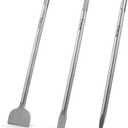 ZELCAN Chisel Set with SDS Max Shanks, 3pc Masonry Concrete Drill Bit Set, 18" Flat Point Scaling Chisels 40Cr Steel SDS Max Bits Rotary Hammer Drill Home Improvement Tool Kit for Brick Stone Concrete