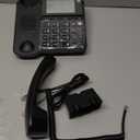 AT&T CL2940 Corded Phone with Speakerphone, Extra-Large Tilt Display/Buttons, Caller ID/Call Waiting and Audio Assist, Black