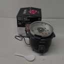 Aroma Housewares ARC-363-1NGB 3 Uncooked/6 Cups Cooked Rice Cooker, Steamer, Multicooker, 2-6 cups, Black