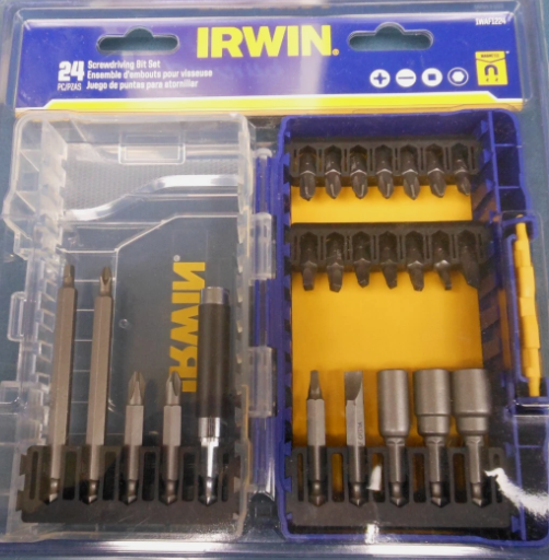Irwin IWAF1230 Magnetic Screwdriver Bit Set, 30-Piece