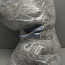 Coohom Oval Calming Donut Cuddler Dog Bed,Shag Faux Fur Cat Bed Washable Round Pillow Pet Bed(30"/36"/43") for Medium Dogs (XL(36"x27"x7"),Light Brown)