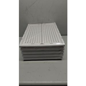 Pinkpum 5 Pack Stackable Plastic Storage Closet Organizers and Storage Bins Drawer Shelf Storage Container for Wardrobe Cupboard Kitchen Bathroom Office White