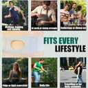 2 x Ostomy Support Belt Adjustable Stoma Support Belt Ileostomy Colostomy Belt Provides Protection And Comfort For Ostomy Bag Suitable for All Ostomy Bag (Grey M 32-36 in)