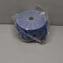 Made 3/8 Inch 100FT 150FT Blue/Black Nylon Anchor Line Double Braided Anchor Rope/Line with Stainless Steel Thimble and Shackle (3/8" x 100')