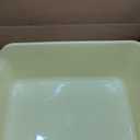 SpaceTime Large Cat Litter Box with High Sides,Cat Boxes for Indoor Cats,Cat Litter Pan for Kitty,Litter Box with Low Entry,Easy to Clean,Anti-Splashing(Yellow)