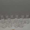 10 Pcs Plastic Bud Vases Bulk Small Plastic Vases, Clear Container for Flowers Height Shatterproof Bud Vase, Mini Vintage Floral Vase for Home Decor, Living Room, Office Decoration, Housewarming Party