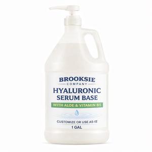 Hyaluronic Acid Serum 1 Gallon With Aloe and Vitamin B5, Customize or Use as is, Lightweight and Ultra-Hydrating, Made in the USA