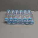 3.5 Inches Baby Bottle Shower Favor,Mini Plastic Candy Bottle,Baby Shower Supplies Boy Girl Newborn Baby Baptism Birthday Party Decor (2 Dozens, Blue) (24 Count (Pack of 1))