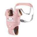 Baby Walking Harness Handheld Baby Walker Assistant Belt Adjustable Toddler Infant Walker Harnesses Standing Up and Walking Learning Helper with Detachable Crotch for 9-24 Month (Pink)